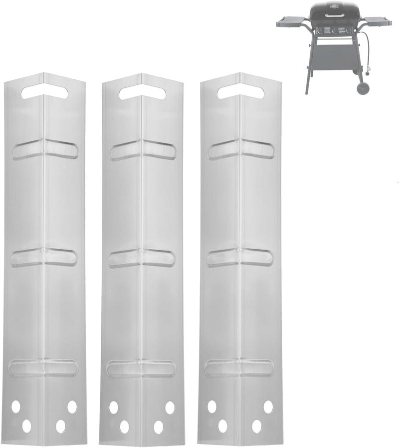 BBQration Grill Replacement Parts for 3-Burner Walmart Expert Grill XG10-101-002-02, Heat Plates Replacement Parts for Expert Grill Parts GBC2016WRS, 3-Pack - Image 1